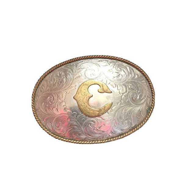 Other - Vintage Montana Silversmiths Western  Belt Buckle